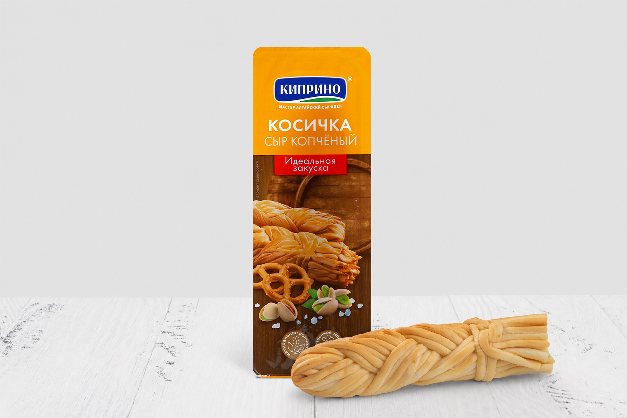 Сыр копченый Косичка 120 г